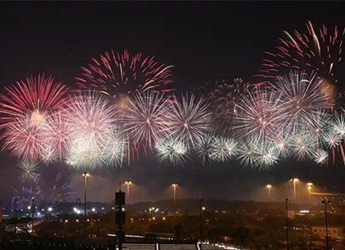保定焰火晚会